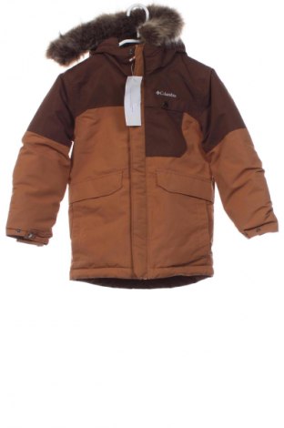 Kinderjacke Columbia, Größe 7-8y/ 128-134 cm, Farbe Braun, Preis € 117,99