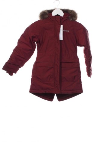 Kinderjacke Columbia, Größe 7-8y/ 128-134 cm, Farbe Rot, Preis € 117,99