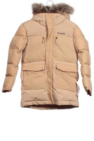 Kinderjacke Columbia, Größe 7-8y/ 128-134 cm, Farbe Beige, Preis 117,99 €