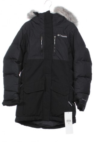 Kinderjacke Columbia, Größe 7-8y/ 128-134 cm, Farbe Schwarz, Preis 117,99 €