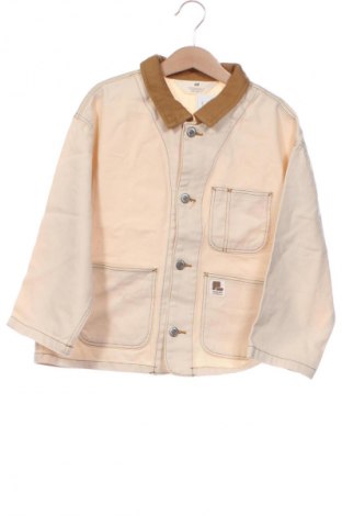 Kinderjacke H&M, Größe 5-6y/ 116-122 cm, Farbe Beige, Preis 26,00 €