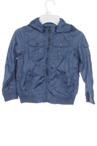 Детско яке United Colors Of Benetton, Размер 3-4y/ 104-110 см, Цвят Син, Цена 44,20 лв.