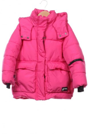 Детско яке Zara, Размер 4-5y/ 110-116 см, Цвят Розов, Цена 27,00 лв.