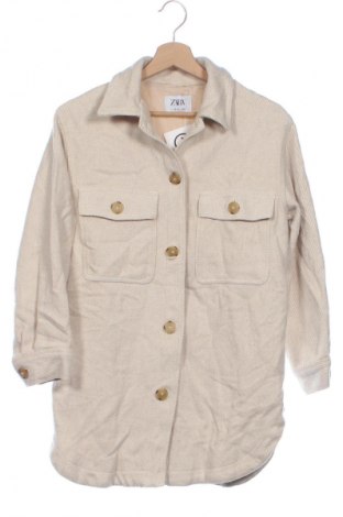 Kinderjacke Zara, Größe 12-13y/ 158-164 cm, Farbe Beige, Preis € 11,99
