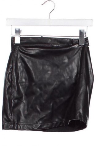 Lederrock H&M Divided, Größe XXS, Farbe Schwarz, Preis 9,72 €