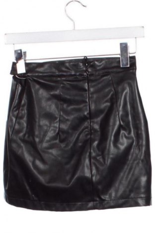 Lederrock H&M Divided, Größe XXS, Farbe Schwarz, Preis 9,72 €