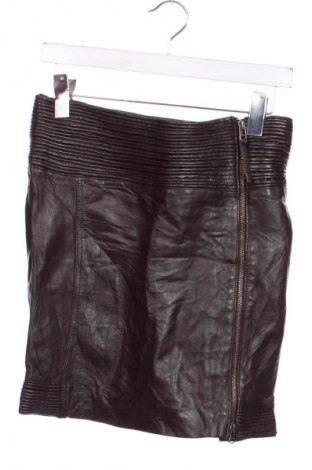 Δερμάτινη φούστα Max&Co., Μέγεθος M, Χρώμα Καφέ, Τιμή 75,99 €