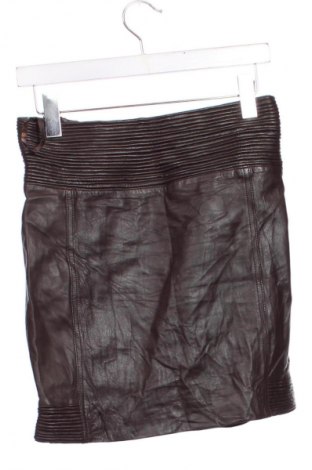 Δερμάτινη φούστα Max&Co., Μέγεθος M, Χρώμα Καφέ, Τιμή 75,99 €