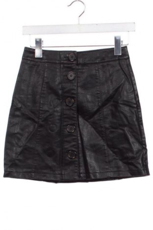 Fustă de piele Pimkie, Mărime XXS, Culoare Negru, Preț 29,99 Lei