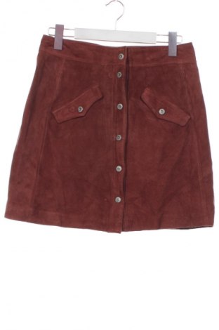 Fustă de piele Unbranded, Mărime M, Culoare Maro, Preț 137,99 Lei