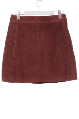 Fustă de piele Unbranded, Mărime M, Culoare Maro, Preț 137,99 Lei