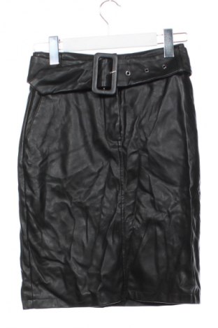 Lederrock VILA, Größe XS, Farbe Schwarz, Preis 5,99 €