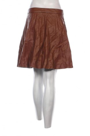 Lederrock VILA, Größe M, Farbe Braun, Preis € 7,99