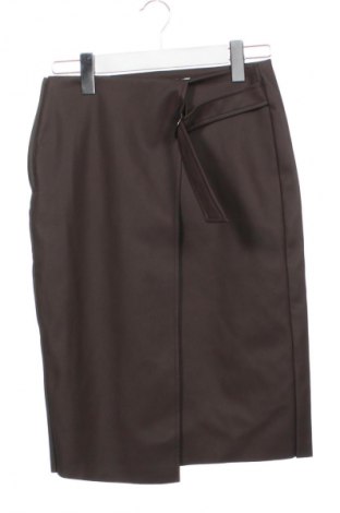 Кожена пола Yaya, Размер S, Цвят Кафяв, Цена 127,99 лв.