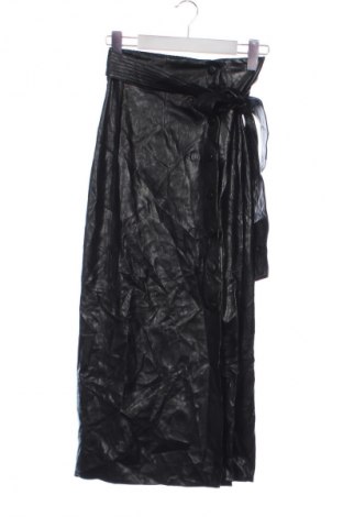 Kožená sukně  Zara, Velikost XXS, Barva Černá, Cena  749,00 Kč