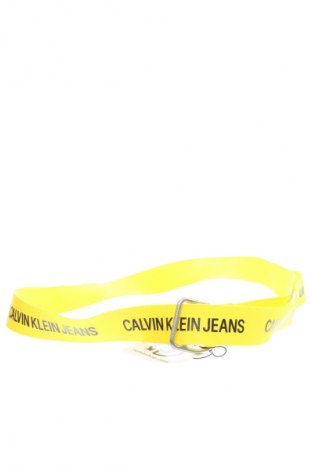 Curea Calvin Klein Jeans, Culoare Galben, Preț 158,99 Lei