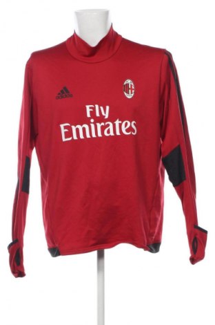 Ανδρική μπλούζα Adidas, Μέγεθος XL, Χρώμα Κόκκινο, Τιμή 17,99 €