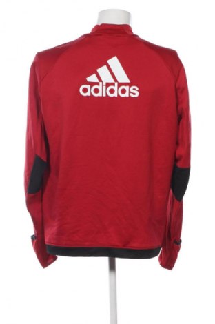 Ανδρική μπλούζα Adidas, Μέγεθος XL, Χρώμα Κόκκινο, Τιμή 17,99 €