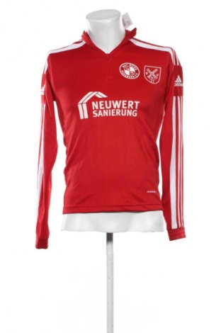 Ανδρική μπλούζα Adidas, Μέγεθος S, Χρώμα Κόκκινο, Τιμή 17,99 €