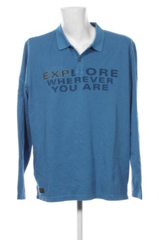 Męska bluzka Camel Active, Rozmiar 3XL, Kolor Niebieski, Cena 180,99 zł
