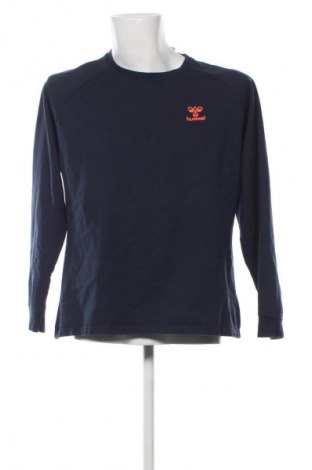 Ανδρική μπλούζα Hummel, Μέγεθος XL, Χρώμα Μπλέ, Τιμή 14,00 €