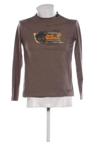 Ανδρική μπλούζα Jack Wolfskin, Μέγεθος S, Χρώμα Καφέ, Τιμή 20,99 €