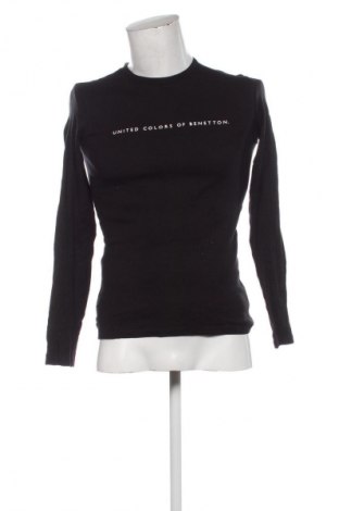Ανδρική μπλούζα United Colors Of Benetton, Μέγεθος L, Χρώμα Μαύρο, Τιμή 11,99 €