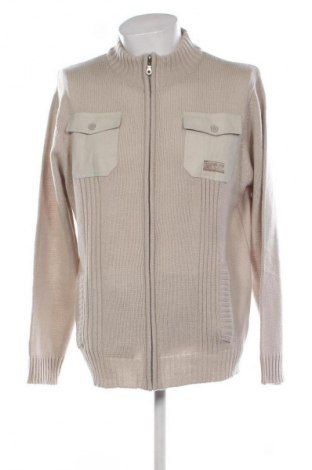 Męski kardigan Atlas For Men, Rozmiar XL, Kolor Beżowy, Cena 68,99 zł