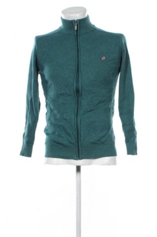 Herren Strickjacke Campbell, Größe M, Farbe Grün, Preis € 16,99