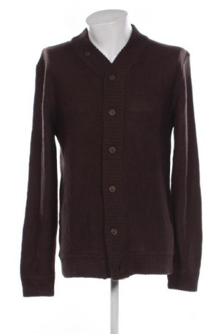 Jachetă tricotată de bărbați Conbipel, Mărime XL, Culoare Maro, Preț 73,99 Lei