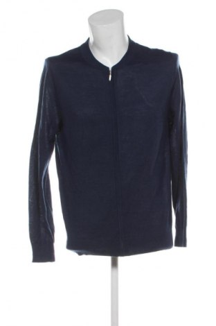 Pánský kardigán Dressmann, Velikost L, Barva Modrá, Cena  369,00 Kč
