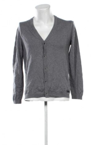 Herren Strickjacke Esprit, Größe L, Farbe Grau, Preis 13,99 €