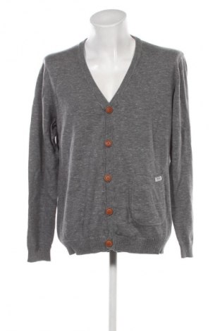 Ανδρική ζακέτα Jack & Jones, Μέγεθος XL, Χρώμα Γκρί, Τιμή 20,97 €