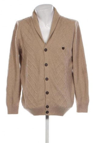 Ανδρική ζακέτα U.S. Polo Assn., Μέγεθος XXL, Χρώμα  Μπέζ, Τιμή 31,71 €