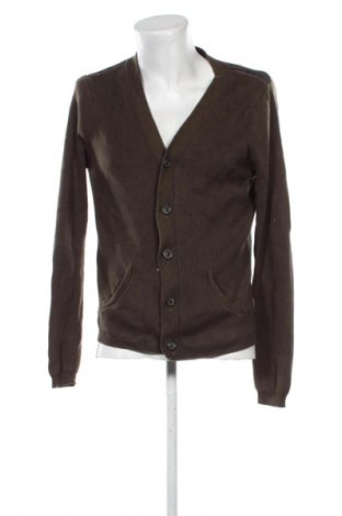 Herren Strickjacke Zara, Größe M, Farbe Grün, Preis € 16,99