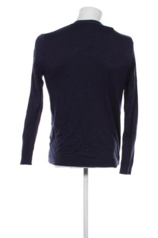 Jachetă tricotată de bărbați Zara, Mărime M, Culoare Albastru, Preț 84,21 Lei