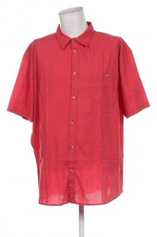 Męska koszula Atlas For Men, Rozmiar 4XL, Kolor Czerwony, Cena 67,99 zł