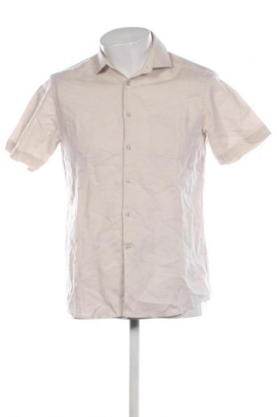 Męska koszula Bruun & Stengade, Rozmiar S, Kolor Beżowy, Cena 221,99 zł