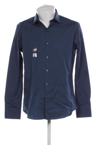 Męska koszula Calvin Klein, Rozmiar L, Kolor Niebieski, Cena 422,99 zł