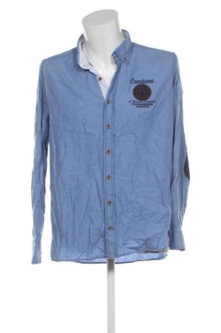 Herrenhemd Claudio Campione, Größe XL, Farbe Blau, Preis € 13,99
