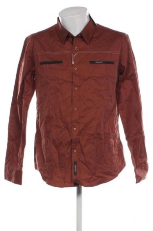 Ανδρικό πουκάμισο Coofandy, Μέγεθος L, Χρώμα Καφέ, Τιμή 7,99 €