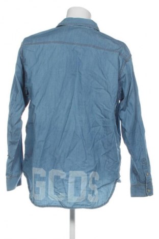 Ανδρικό πουκάμισο GCDS, Μέγεθος L, Χρώμα Μπλέ, Τιμή 209,99 €