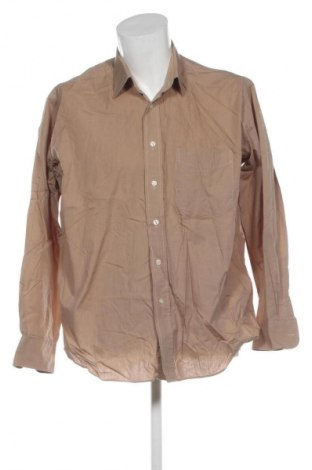 Ανδρικό πουκάμισο Giorgio, Μέγεθος XL, Χρώμα  Μπέζ, Τιμή 14,83 €
