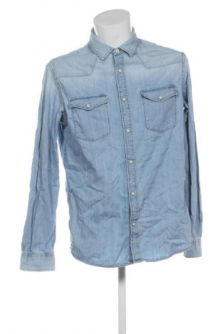 Męska koszula H&M, Rozmiar L, Kolor Niebieski, Cena 45,99 zł