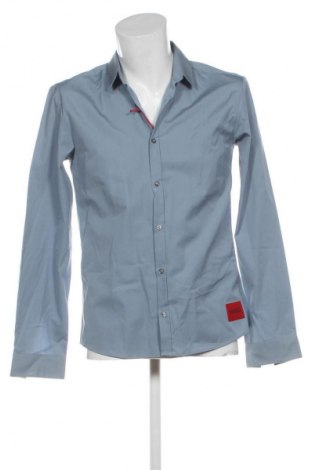 Ανδρικό πουκάμισο Hugo Boss, Μέγεθος M, Χρώμα Μπλέ, Τιμή 97,19 €