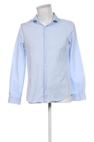 Ανδρικό πουκάμισο Koton, Μέγεθος M, Χρώμα Μπλέ, Τιμή 17,00 €