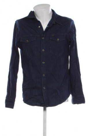 Мъжка риза Lee, Размер M, Цвят Син, Цена 31,99 лв.