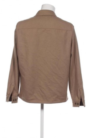 Ανδρικό πουκάμισο Mango, Μέγεθος L, Χρώμα Καφέ, Τιμή 12,99 €
