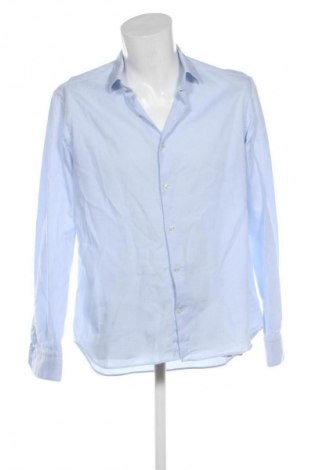 Herrenhemd Massimo Dutti, Größe S, Farbe Blau, Preis 28,13 €