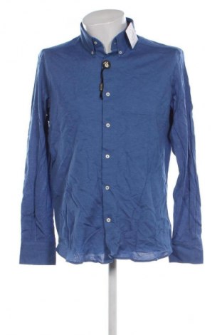 Ανδρικό πουκάμισο Massimo Dutti, Μέγεθος L, Χρώμα Μπλέ, Τιμή 26,99 €